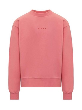 Marni Logo Printed Crewneck Sweatshirt