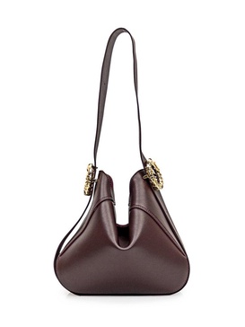 Lanvin Logo Embossed Melodie Hobo Bag