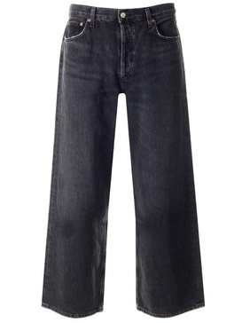 AGOLDE Straight Hem Wide-Leg Jeans