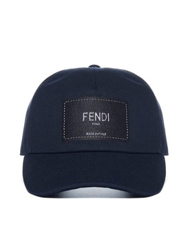 Fendi Logo Patch Baseball Cap