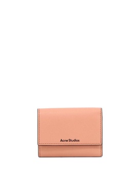 Acne Studios Logo Detailed Trifold Wallet