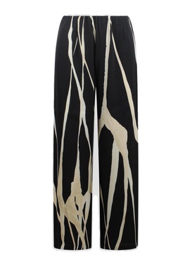 Nanushka Brenda Abstract-Printed Straight-Leg Trousers