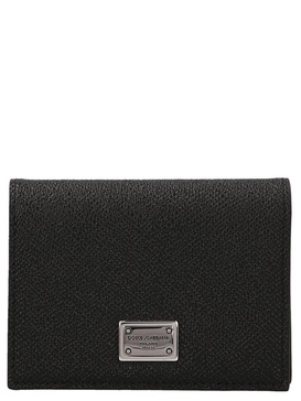 Dolce & Gabbana Logo Plaque Bifold Wallet