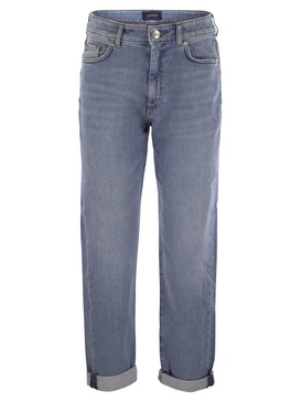 Sportmax Brian Low Waisted Boyfriend Denim