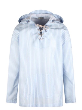 Dior Homme Striped Hooded Shirt