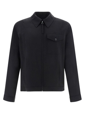 Helmut Lang Long Sleeved Zip-Up Jacket