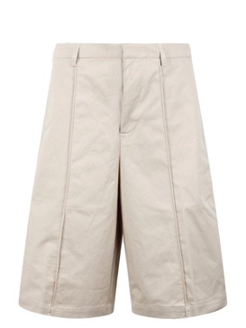 Neil Barrett Mid-Rise Straight-Leg Chino Shorts