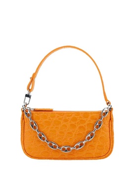 By Far Mini Rachel Embossed Mini Shoulder Bag