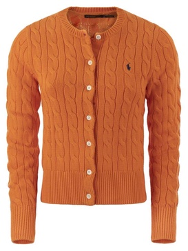 Polo Ralph Lauren Plaited Cardigan With Long Sleeves