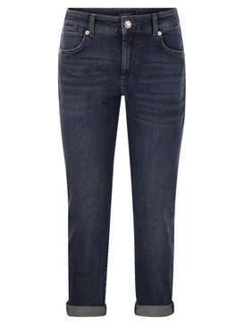 Sportmax Luchino Low Waist Cigarette Denim