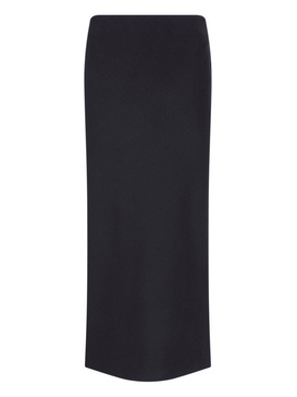 Giorgio Armani Mid-Rise Rear Slit Midi Skirt