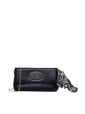 Love Moschino Chain-Linked Clutch Bag