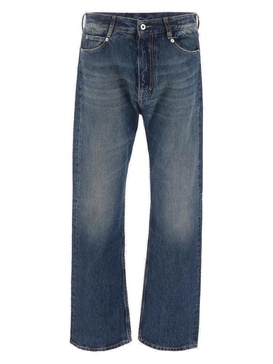 Ferragamo Straight Leg Washed Jeans