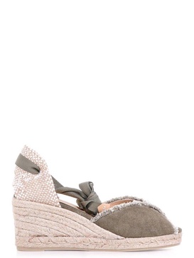 Castañer Brianda Open Toe Wedge Espadrilles