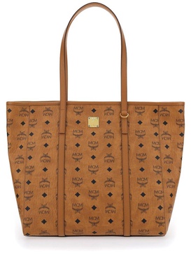 MCM Monogram Print Shopper Bag