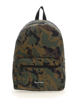 Alexander McQueen Camouflage Metropolitan Backpack