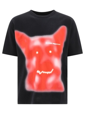 Heron Preston Beware Of Dog Crewneck T-Shirt