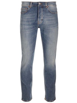 Haikure Logo Patch Straight-Leg Jeans