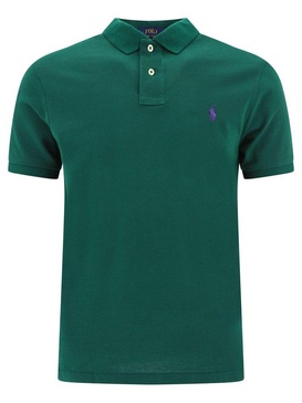 Polo Ralph Lauren Logo Embroidered Short-Sleeved Polo Shirt