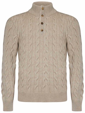 Ralph Lauren Cable Knit Mockneck Jumper