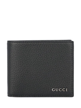 Logo-Embellished Full-Grain Leather Billfold Wallet