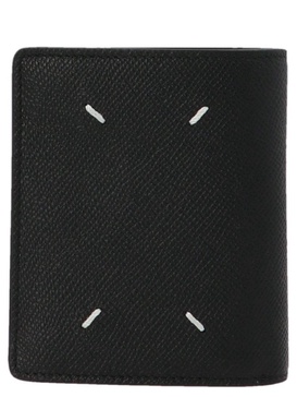 Maison Margiela Stitching Detailed Foldover Wallet