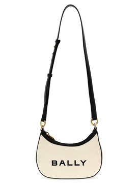 Bally Bar Ellipse Logo Printed Crossbody Bag