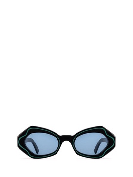 Marni Eyewear Unlahand Geometric-Frame Sunglasses