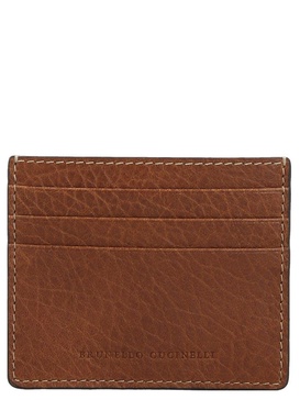 Brunello Cucinelli Logo Embossed Cardholder