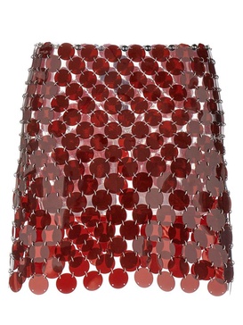 Paco Rabanne	Sequinned Mini Skirt