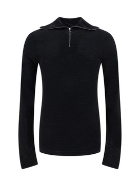 Jil Sander+ Zip Detailed Long-Sleeved Sweatshirt