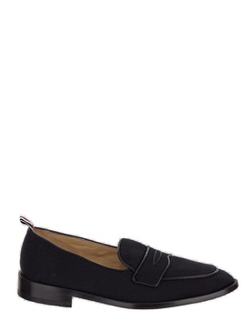 Thom Browne Pointed-Toe Slip-On Loafers