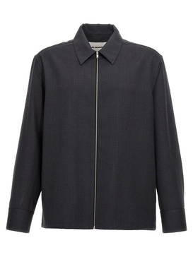 Jil Sander Zipped Straight Hem Jacket