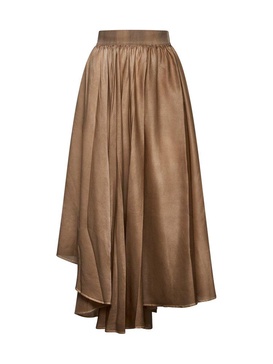 Uma Wang Asymmetric Pleated Skirt