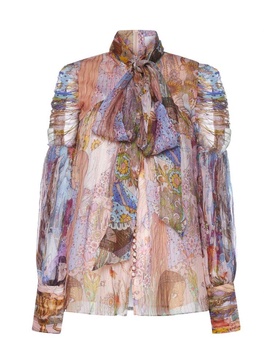 Zimmermann Floral-Printed Blouse