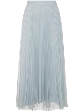 TWINSET Pleated Tulle Long Skirt