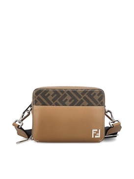 Fendi Logo Plaque Zipped Camera Case