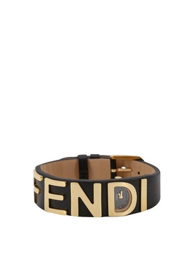 Fendi Woman Black Leather Fendigraphy Watch