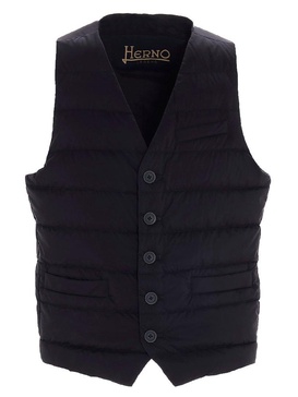 Herno Padded Button-Up Gilet