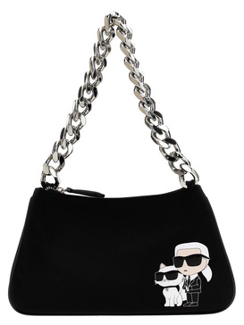 Karl Lagerfeld Ikonik 2.0 Zip-Up Shoulder Bag