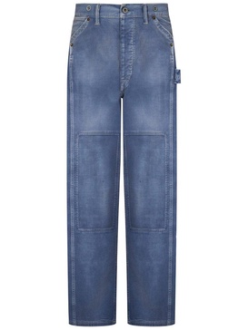 Ralph Lauren RRL Patchwork Detailed Straight Leg Jeans