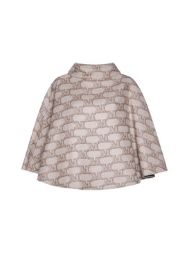 Max Mara Dorina All-Over Logo Printed Cape