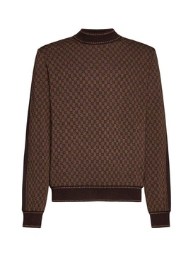 Balmain Mini Monogram Knit Jumper