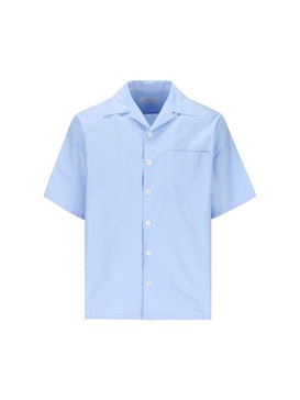 Prada Short-Sleeved Button-Up Shirt