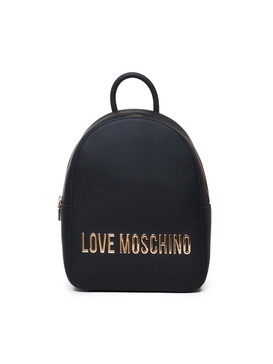 Love Moschino Logo-Lettering Zipped Backpack