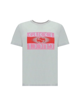 Gucci Logo Printed Crewneck T-Shirt