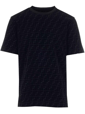 Fendi FF Motif Oversized T-Shirt