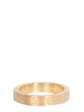 Maison Margiela Numbers Engraved Ring