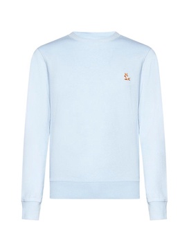 Maison Kitsuné Fox Patch Crewneck Sweatshirt