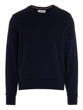 Thom Browne 4-Bar Crewneck Sweatshirt